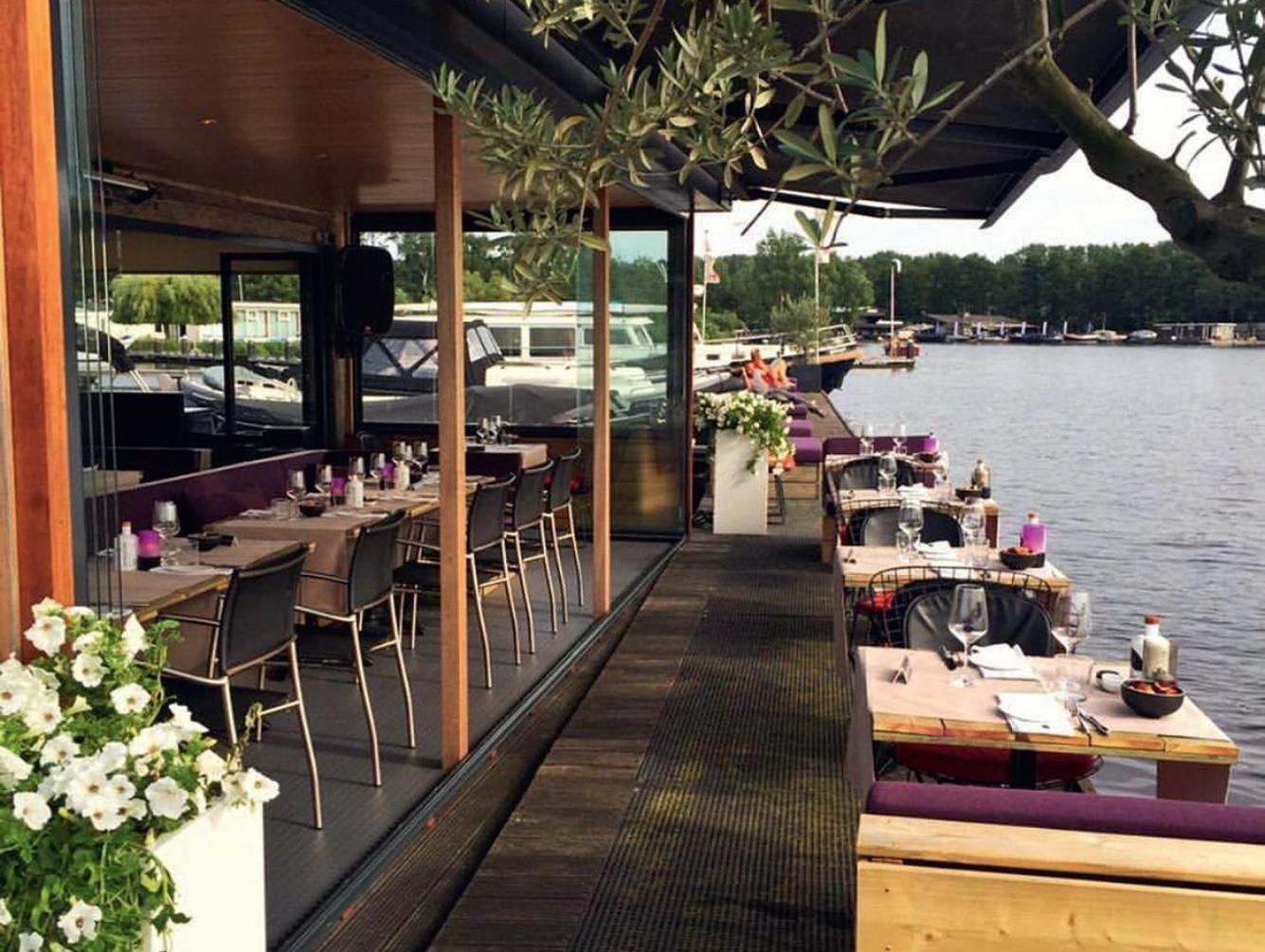 Motor Yacht Amazone Hotell Amsterdam Exteriör bild